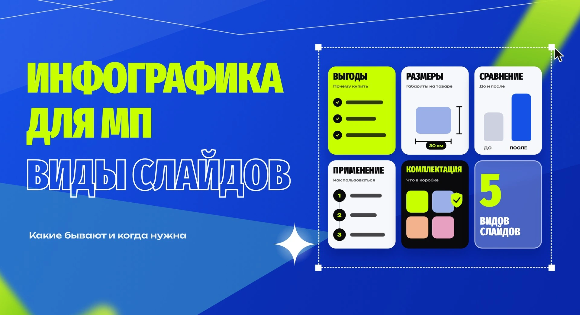Инфографика для маркетплейсов: какие бывают виды и когда она нужна